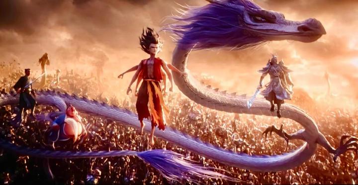 مشاهدة فيلم Nezha: Mo tong nao hai 2025 مترجم اون لاين